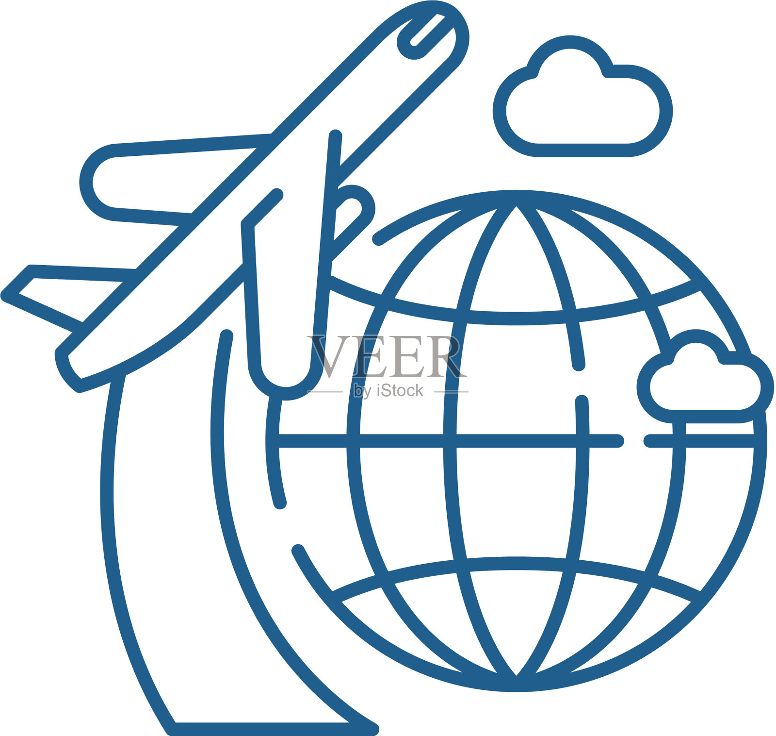 围绕世界线图标概念设计元素图片