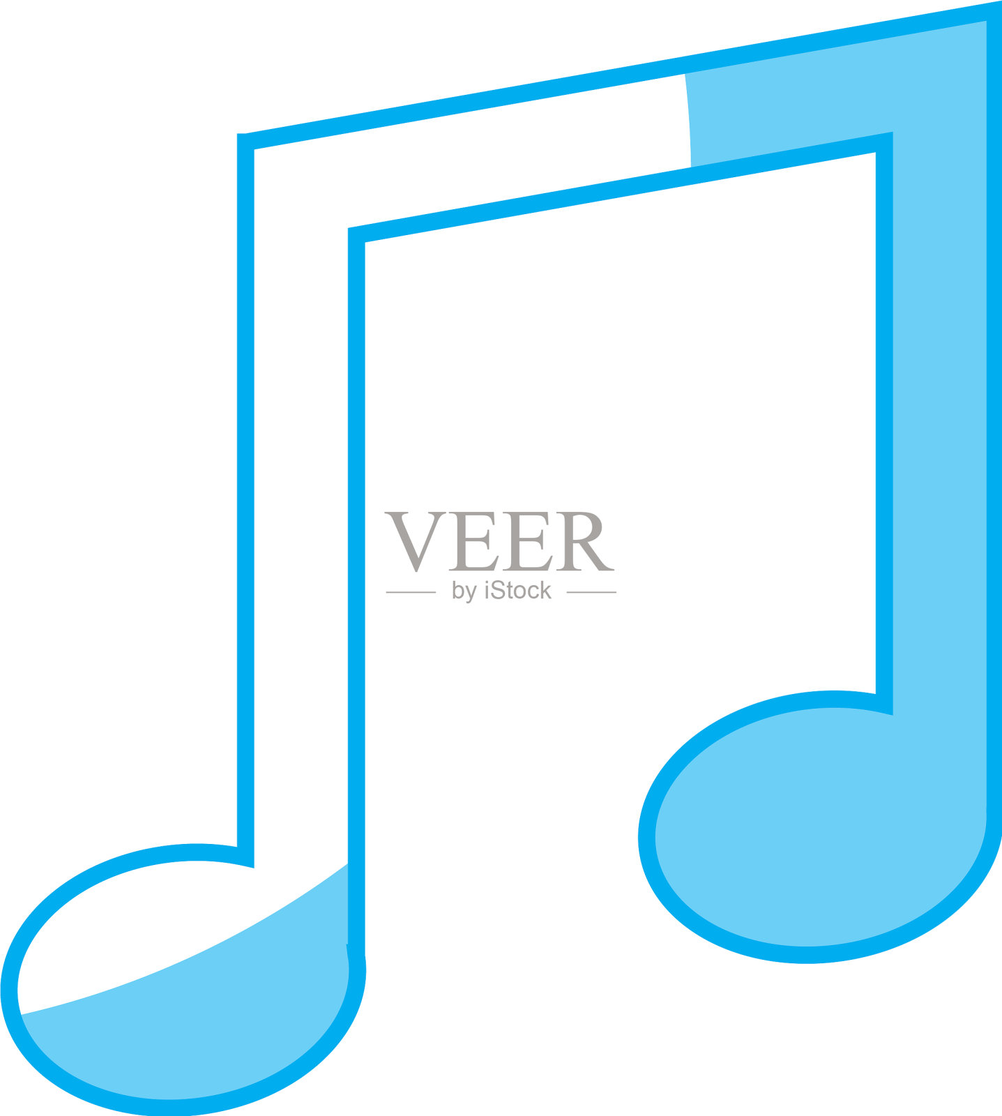 音符图标插画图片素材