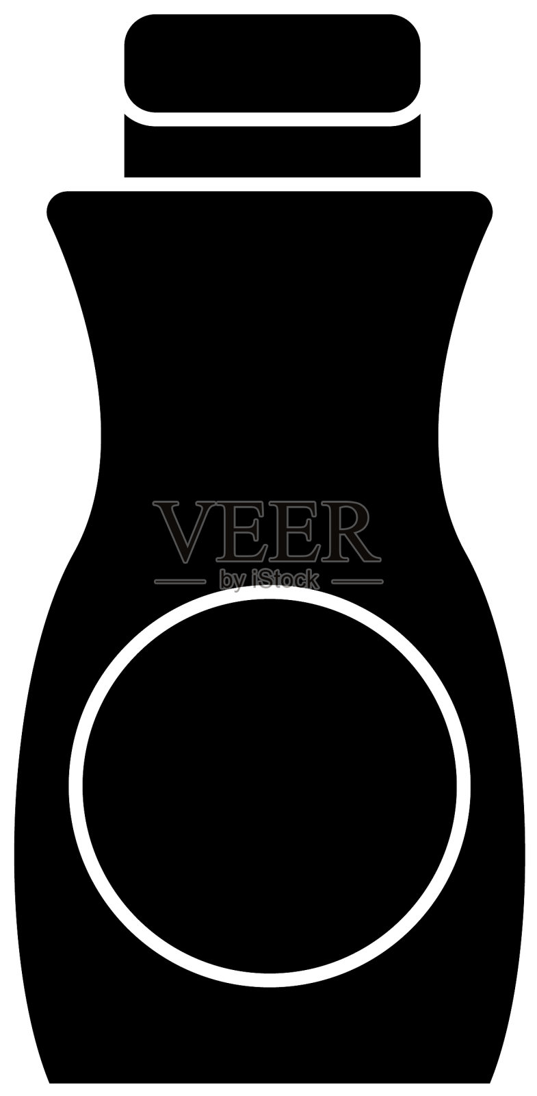 防晒霜瓶图标设计元素图片