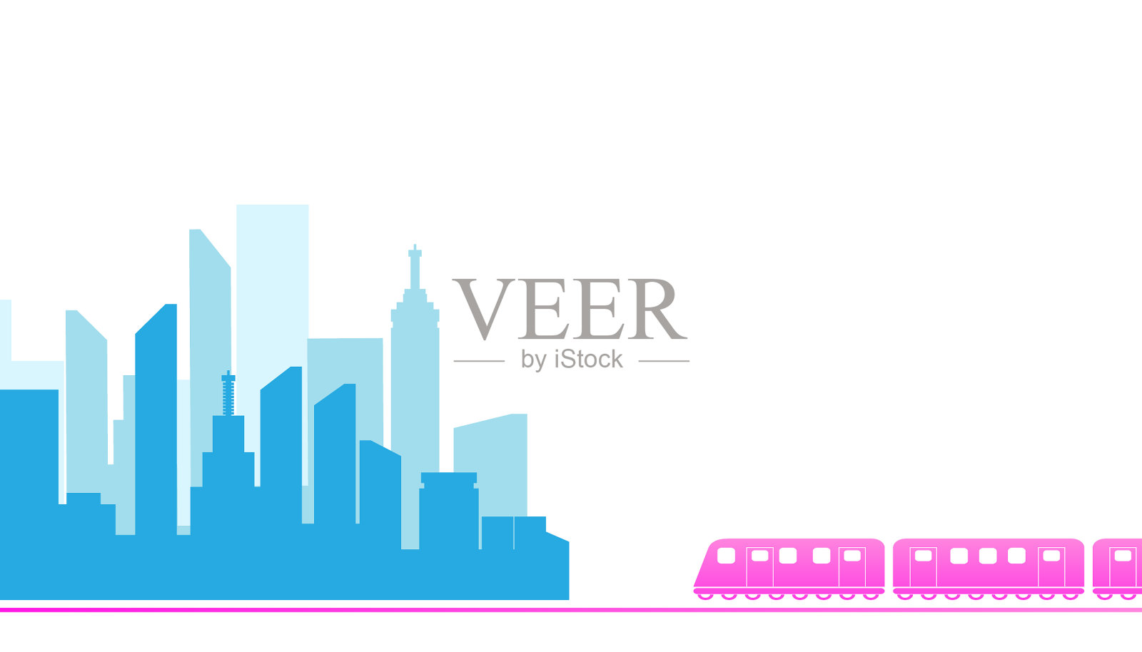 乘火车去设计元素图片