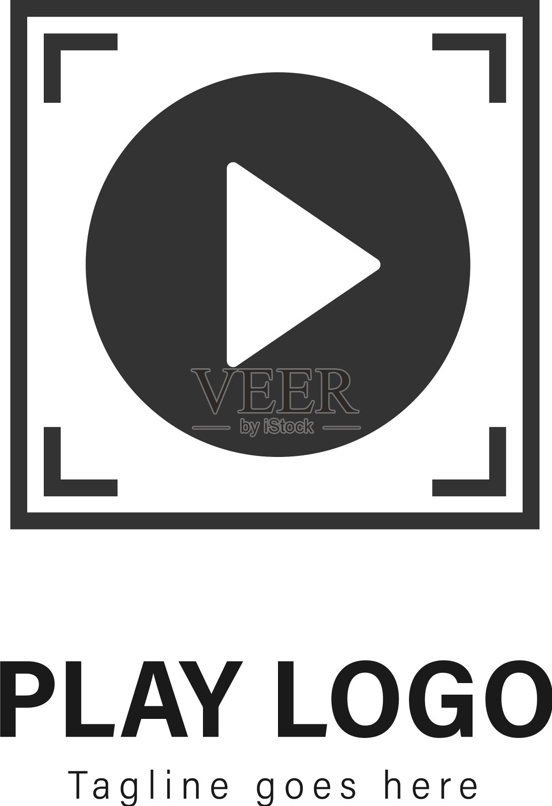 媒体播放标志模板设计媒体播放标志图标素材