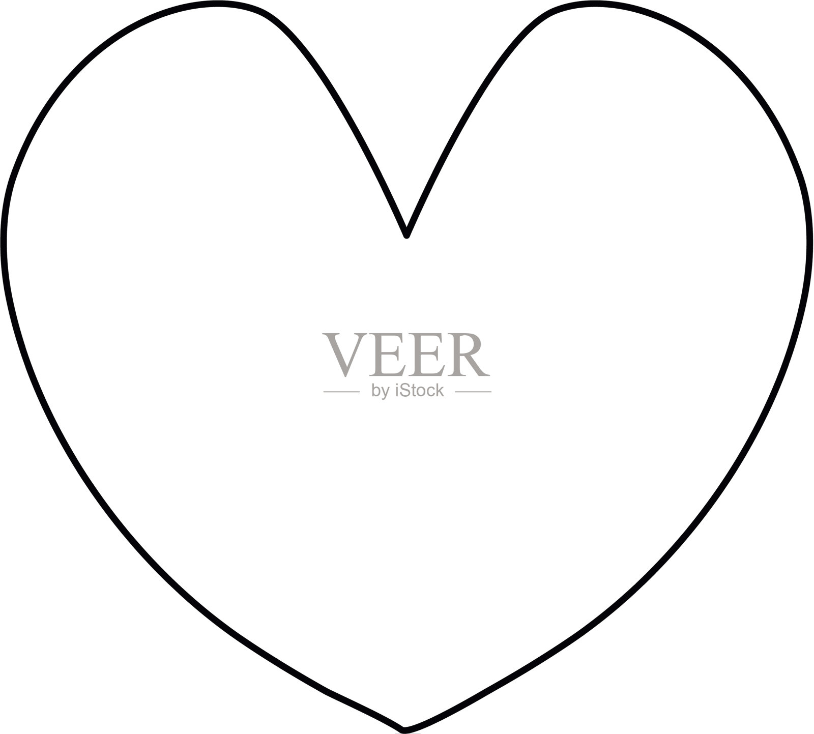 浪漫爱情的心设计元素图片