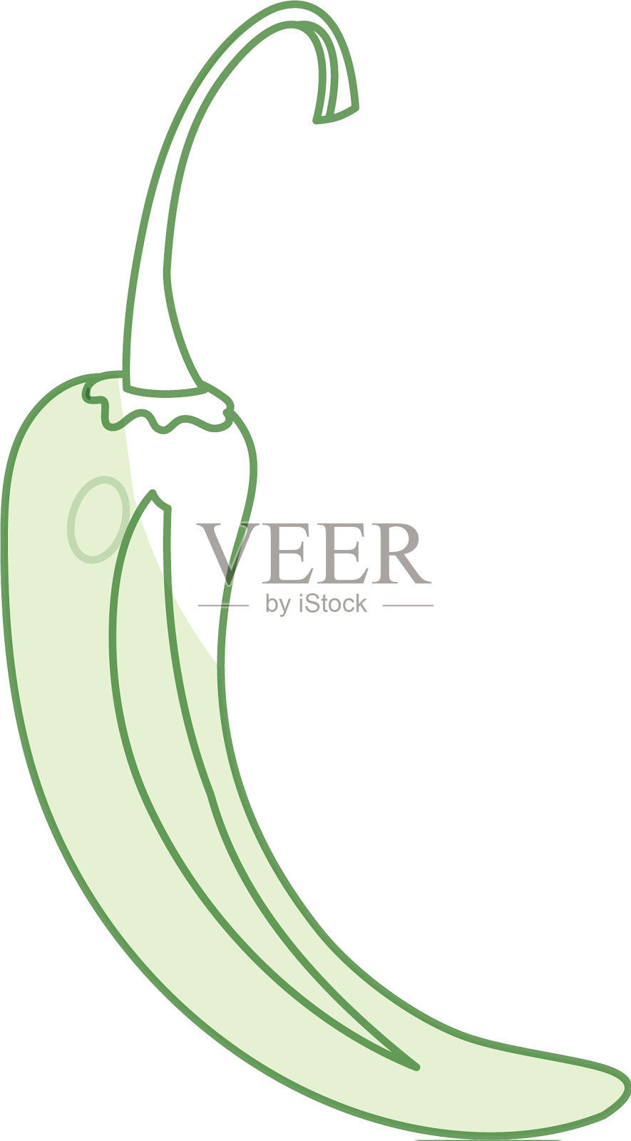 剪影辣椒辣椒天然蔬菜设计元素图片