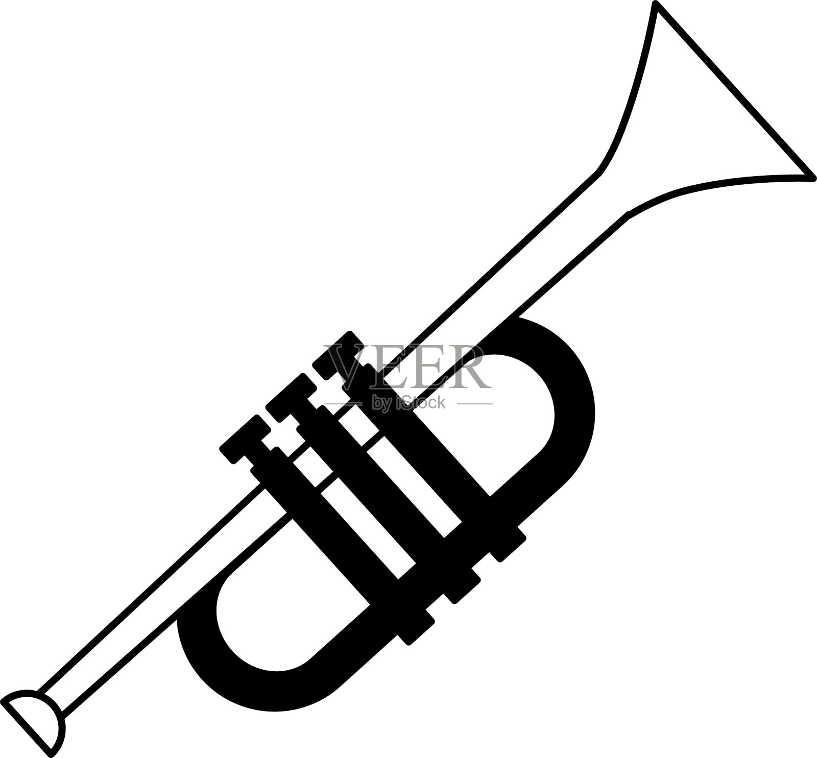 小号乐器音乐节设计元素图片