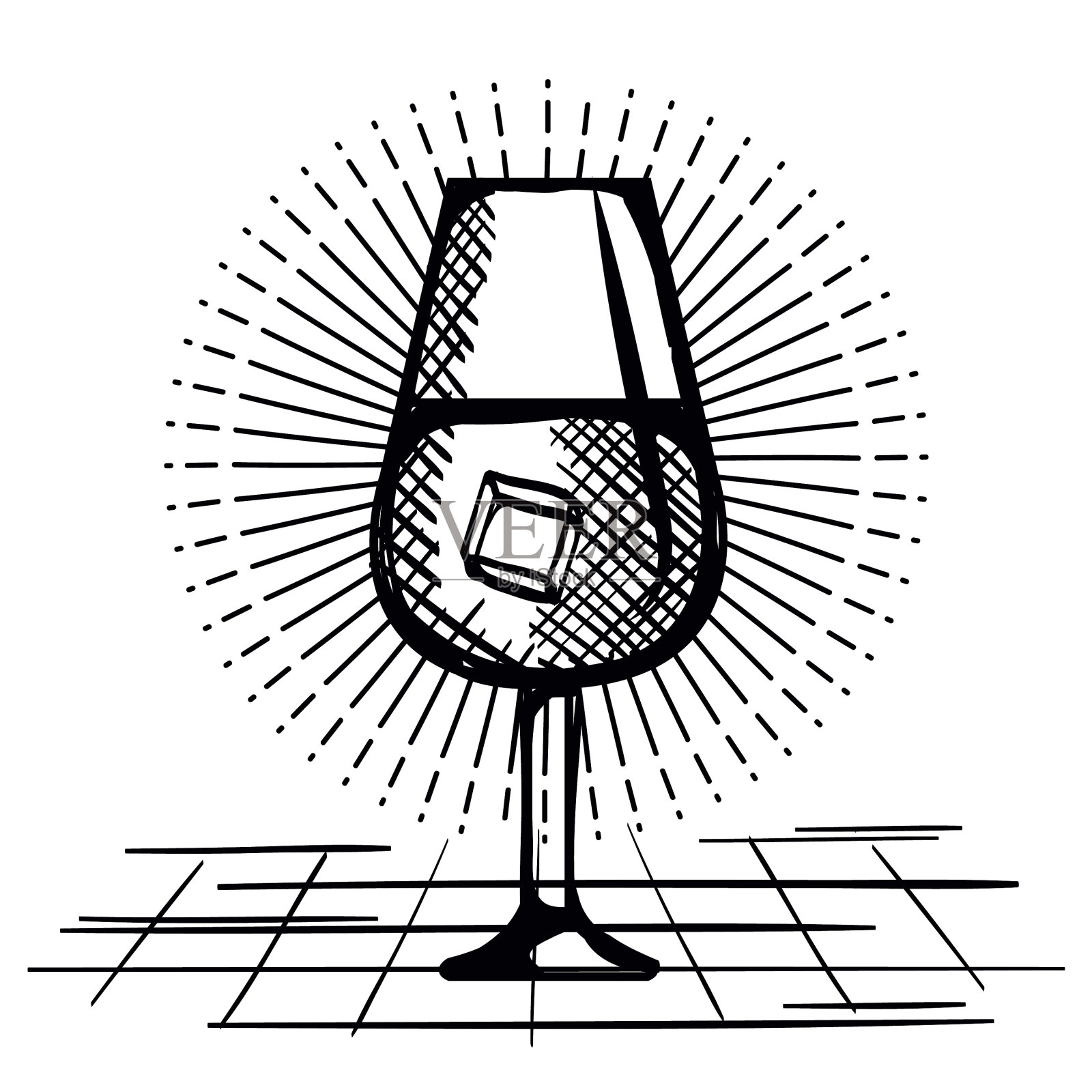 最佳威士忌杯设计元素图片