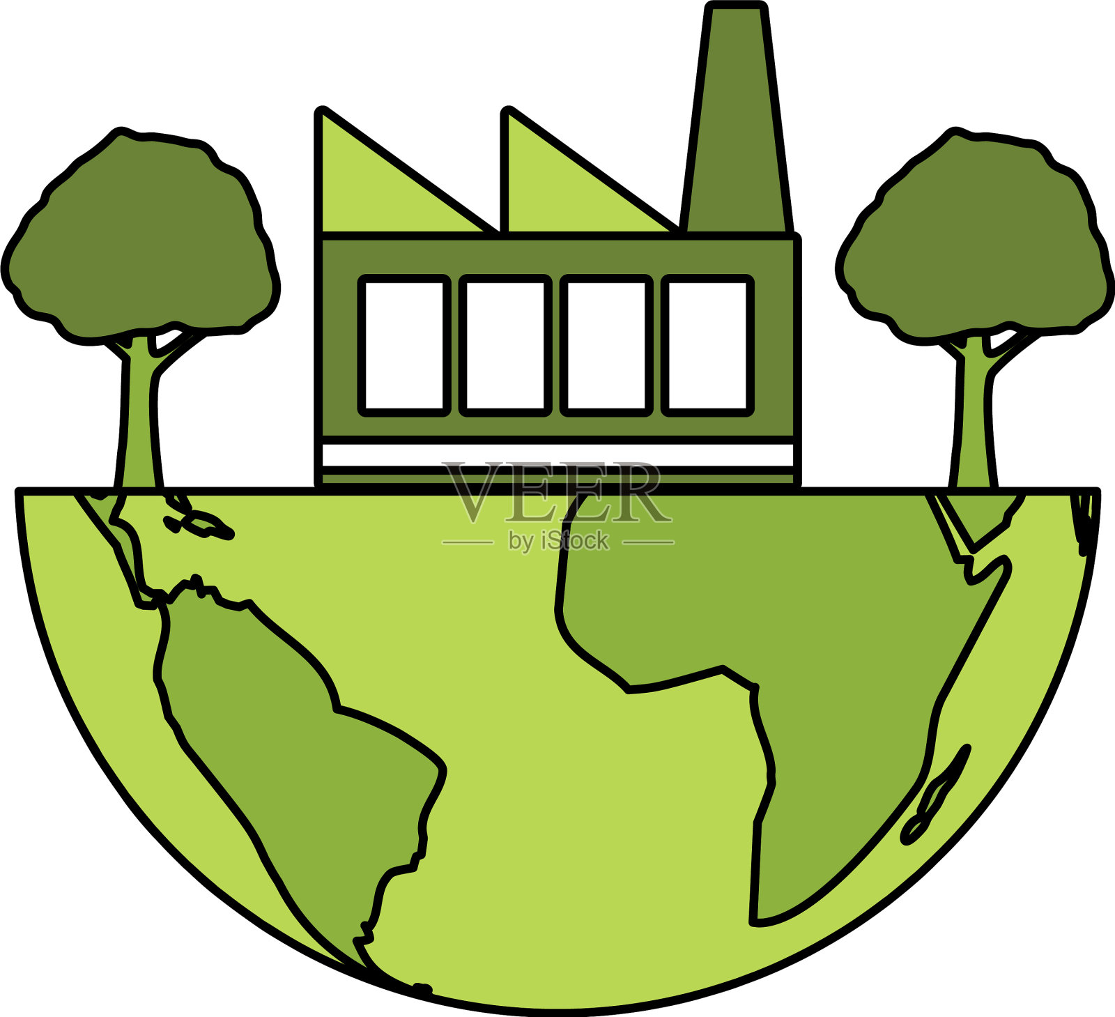 生态友好的环境设计元素图片