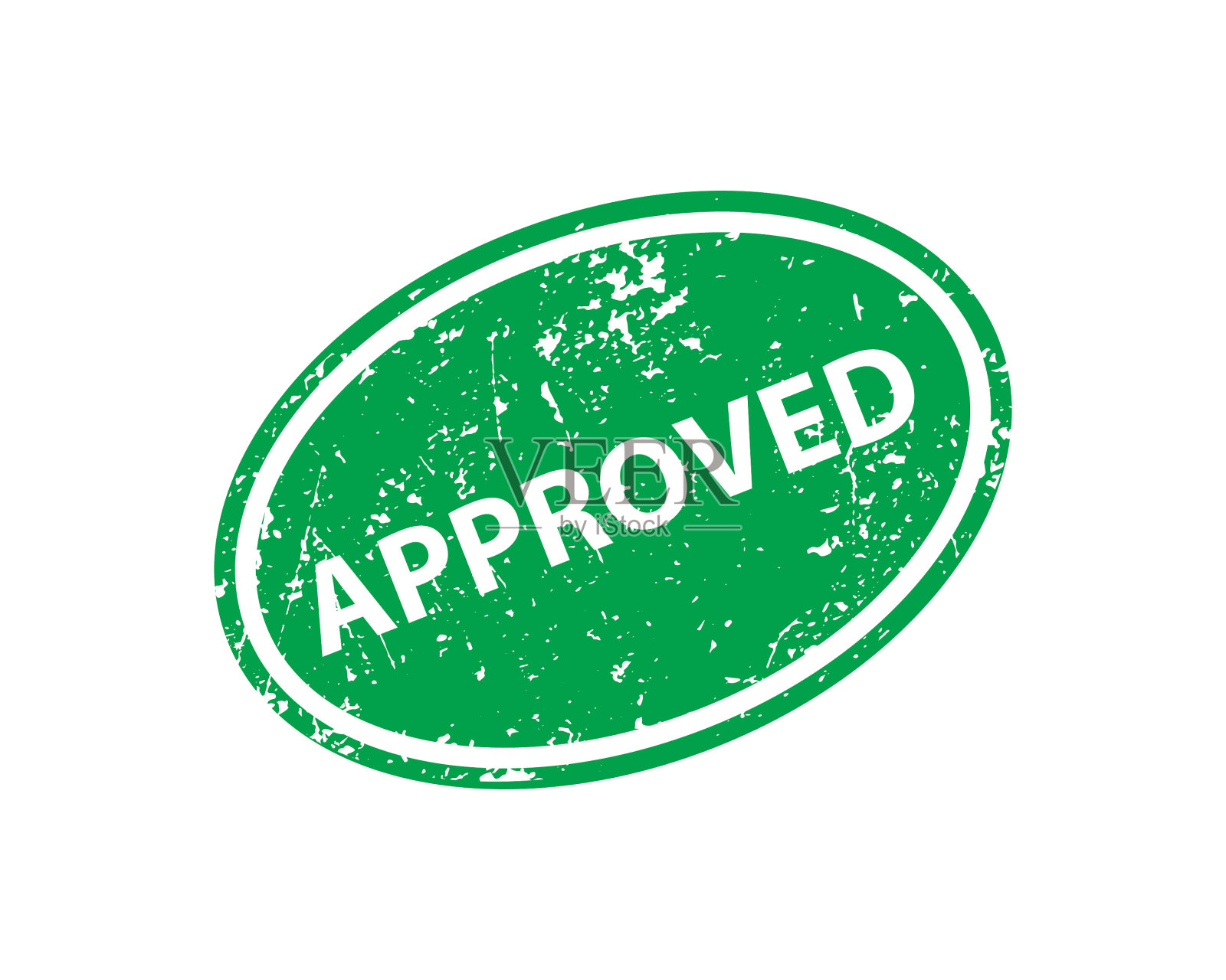 认可的标志贴纸邮票纹理设计元素图片