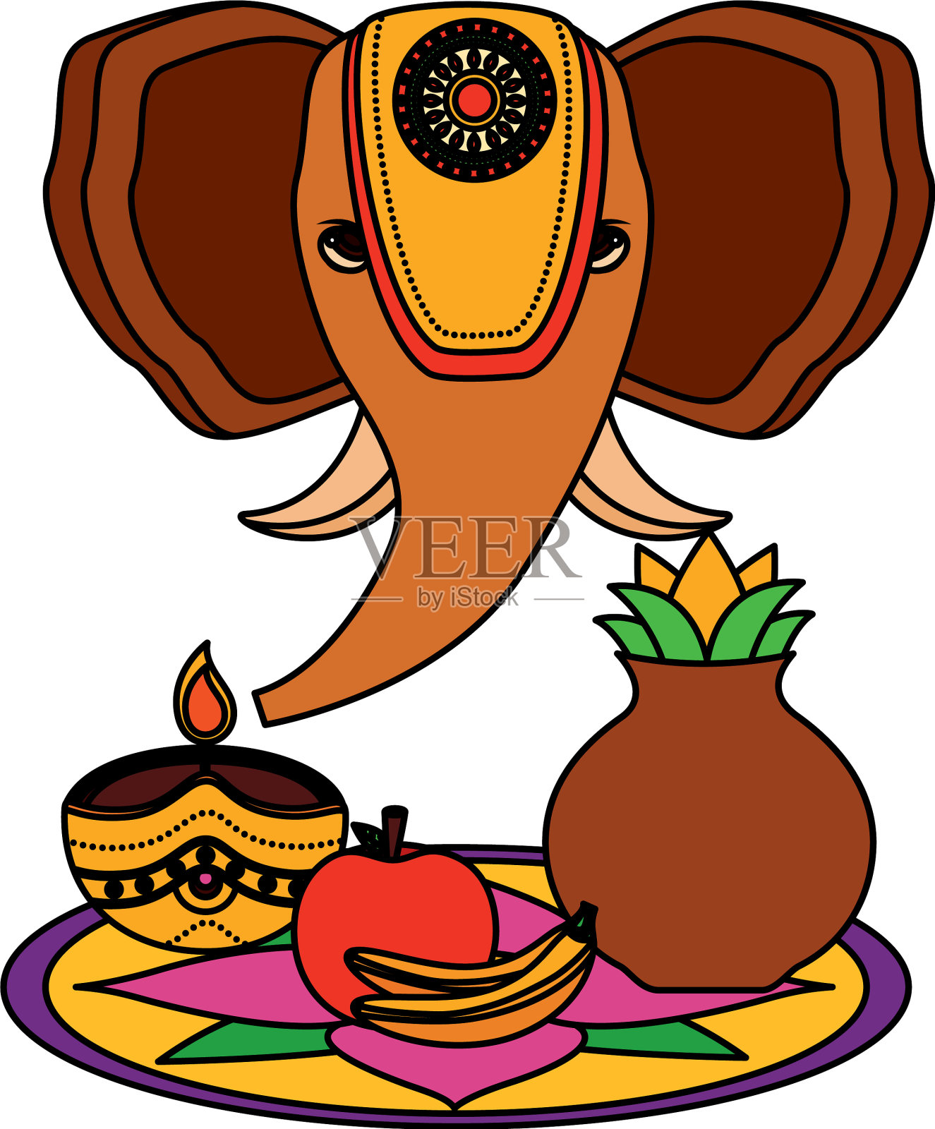 大象阿南庆祝设计设计元素图片