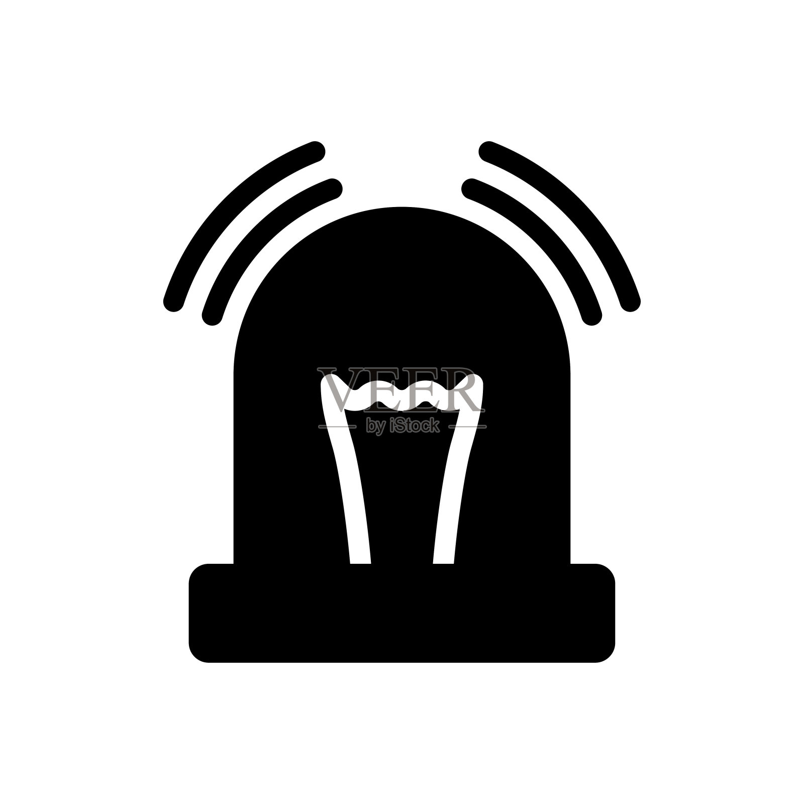 警报插画图片素材