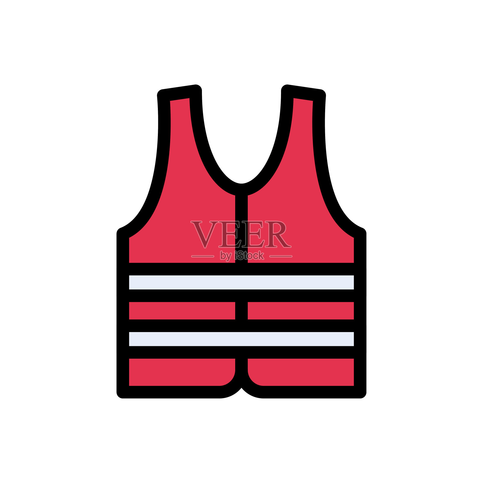 安全插画图片素材