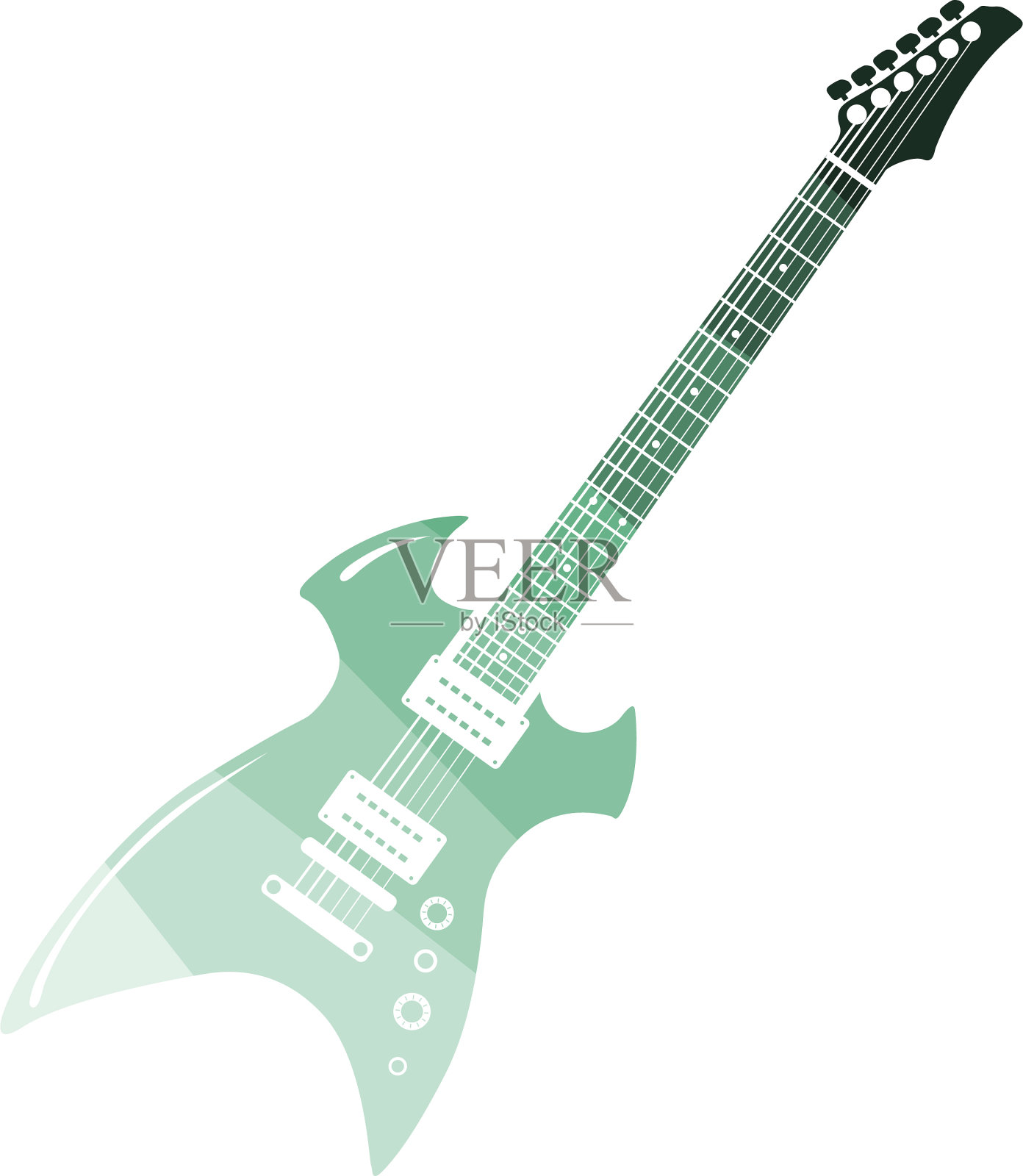 电吉他图标设计元素图片