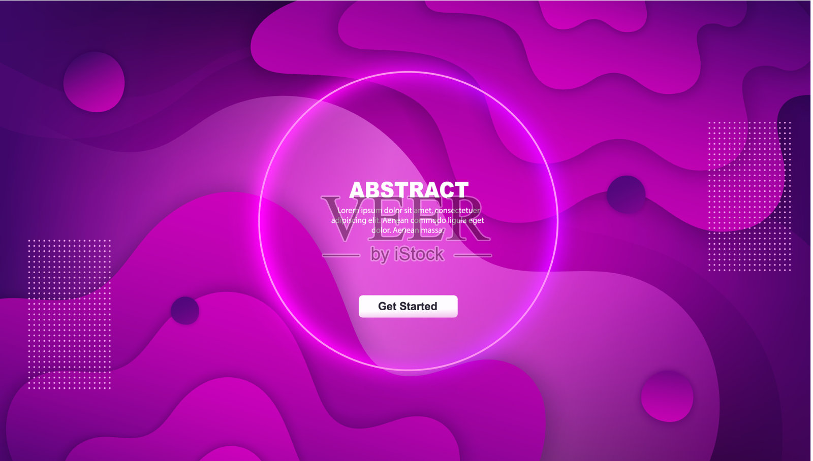 动态梯度抽象背景最小设计模板素材