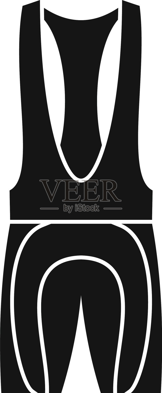 自行车服饰设备图标简约风格设计元素图片