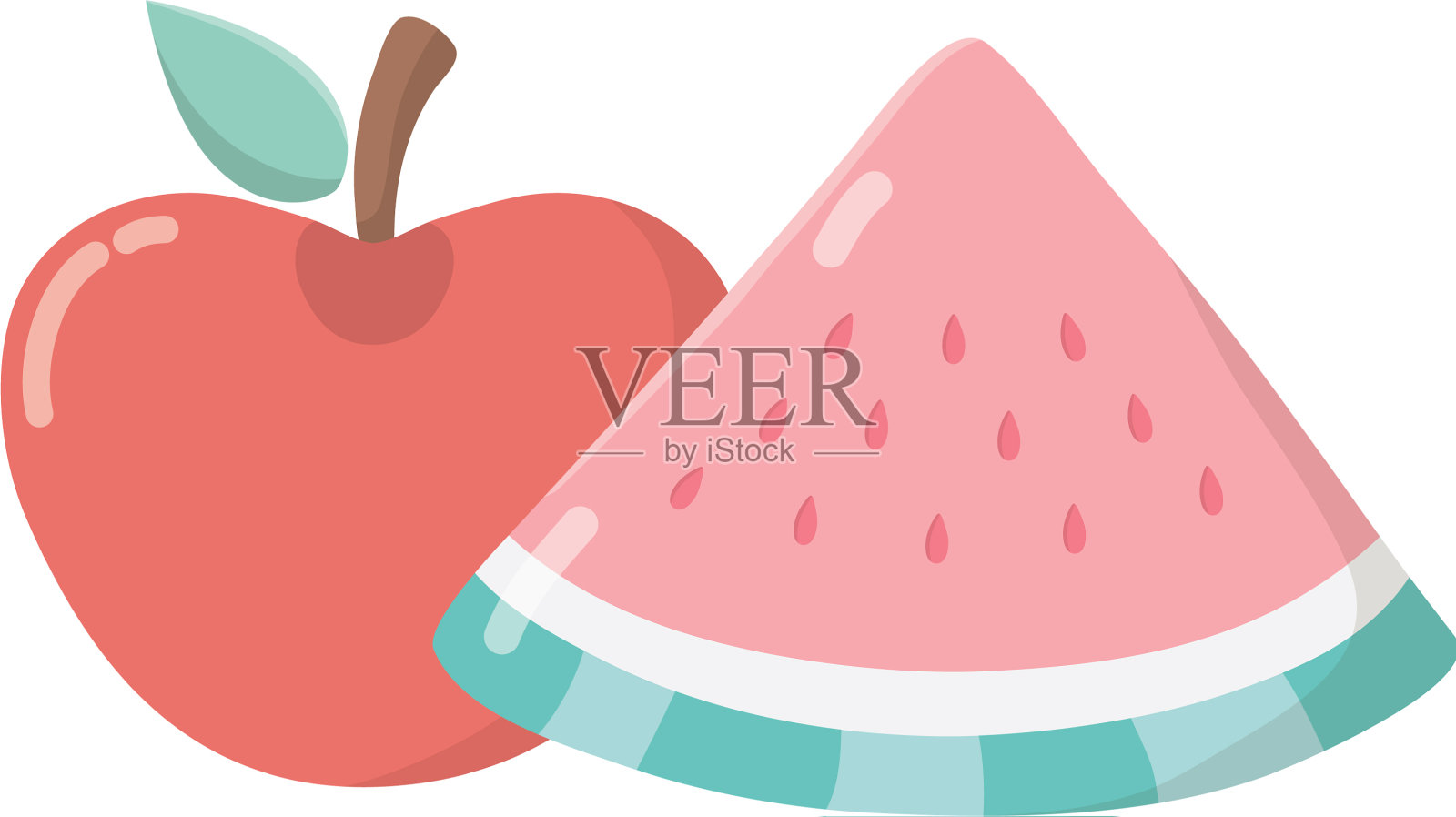 美味美味的食物卡通设计元素图片