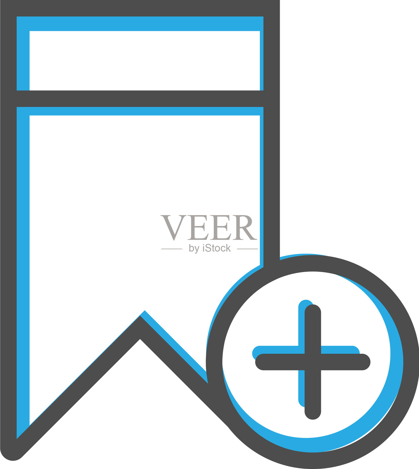 书签图标设计交互图标线图标素材