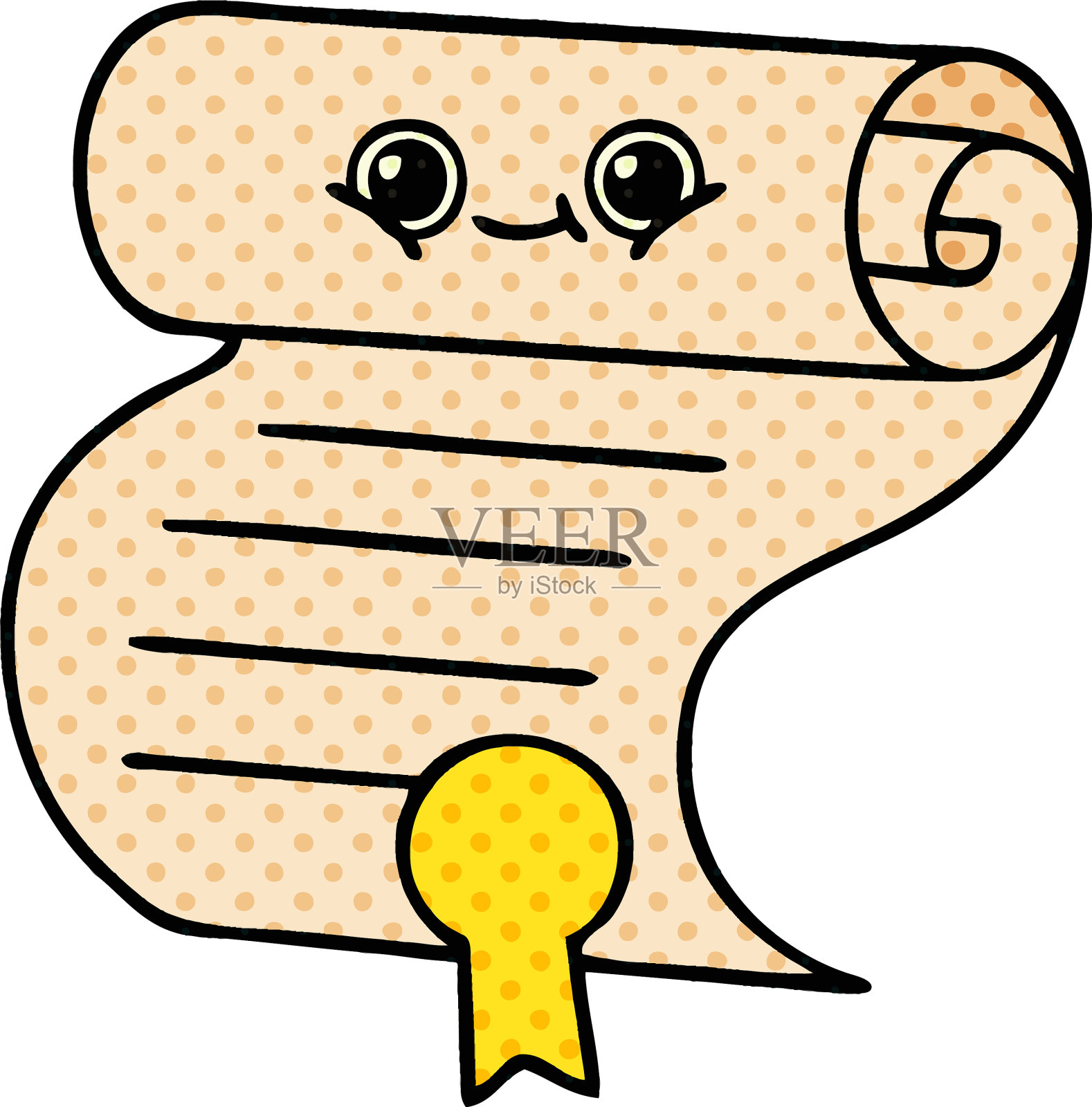 漫画风格的漫画合同设计元素图片