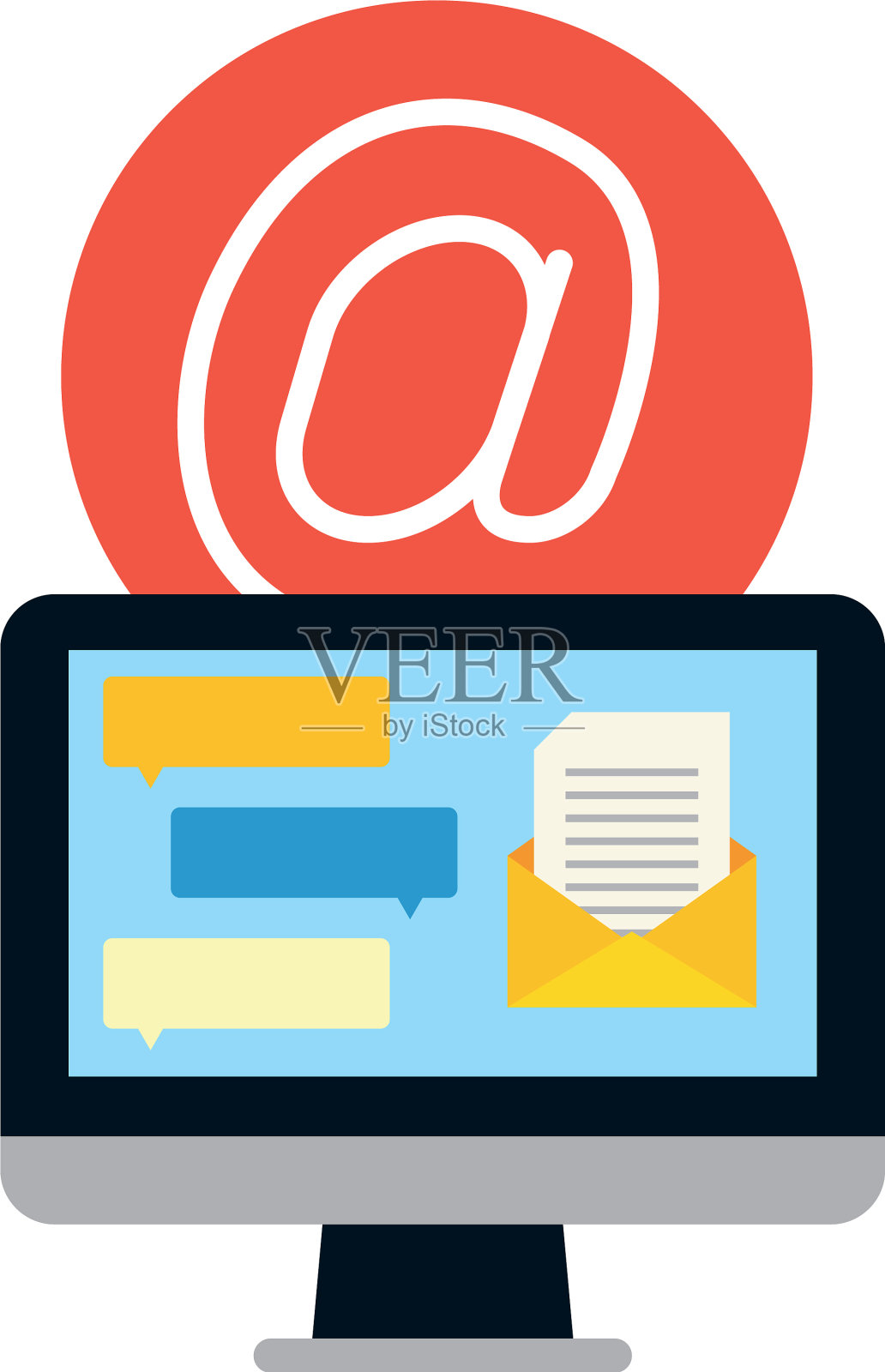 发送电子邮件相关设计元素图片