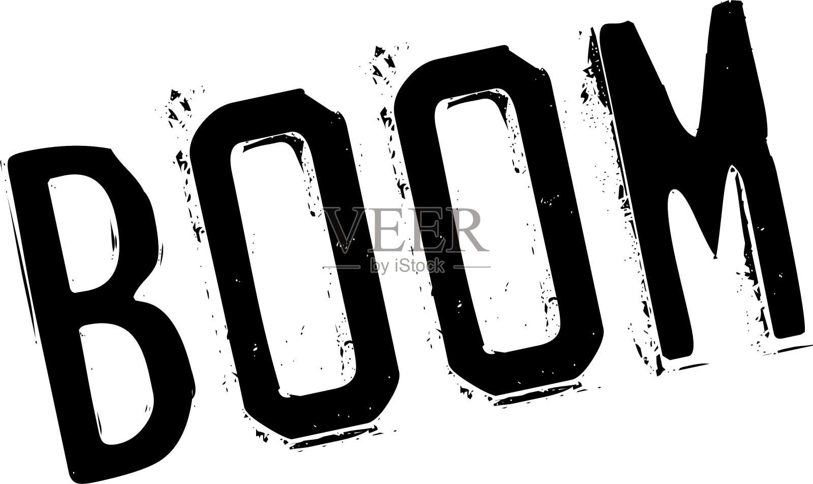 繁荣橡皮图章设计元素图片