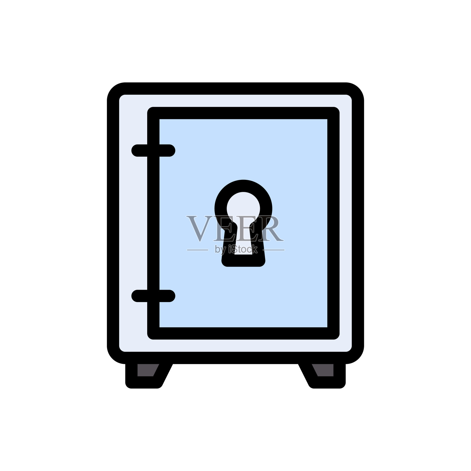 储物柜插画图片素材