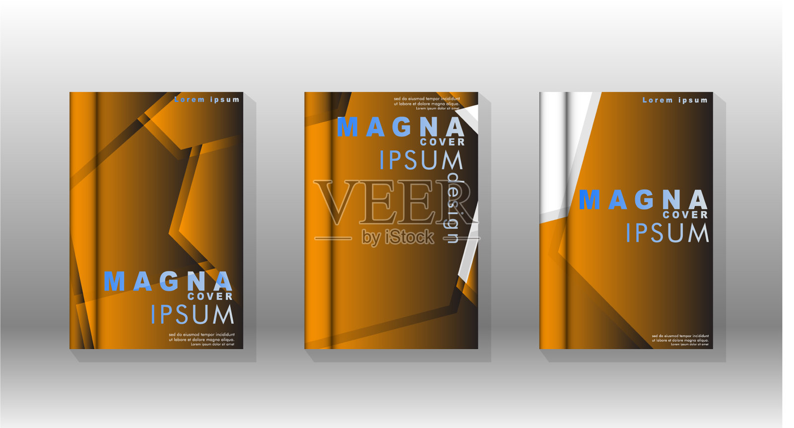 摘要布局背景手册每年设计模板素材