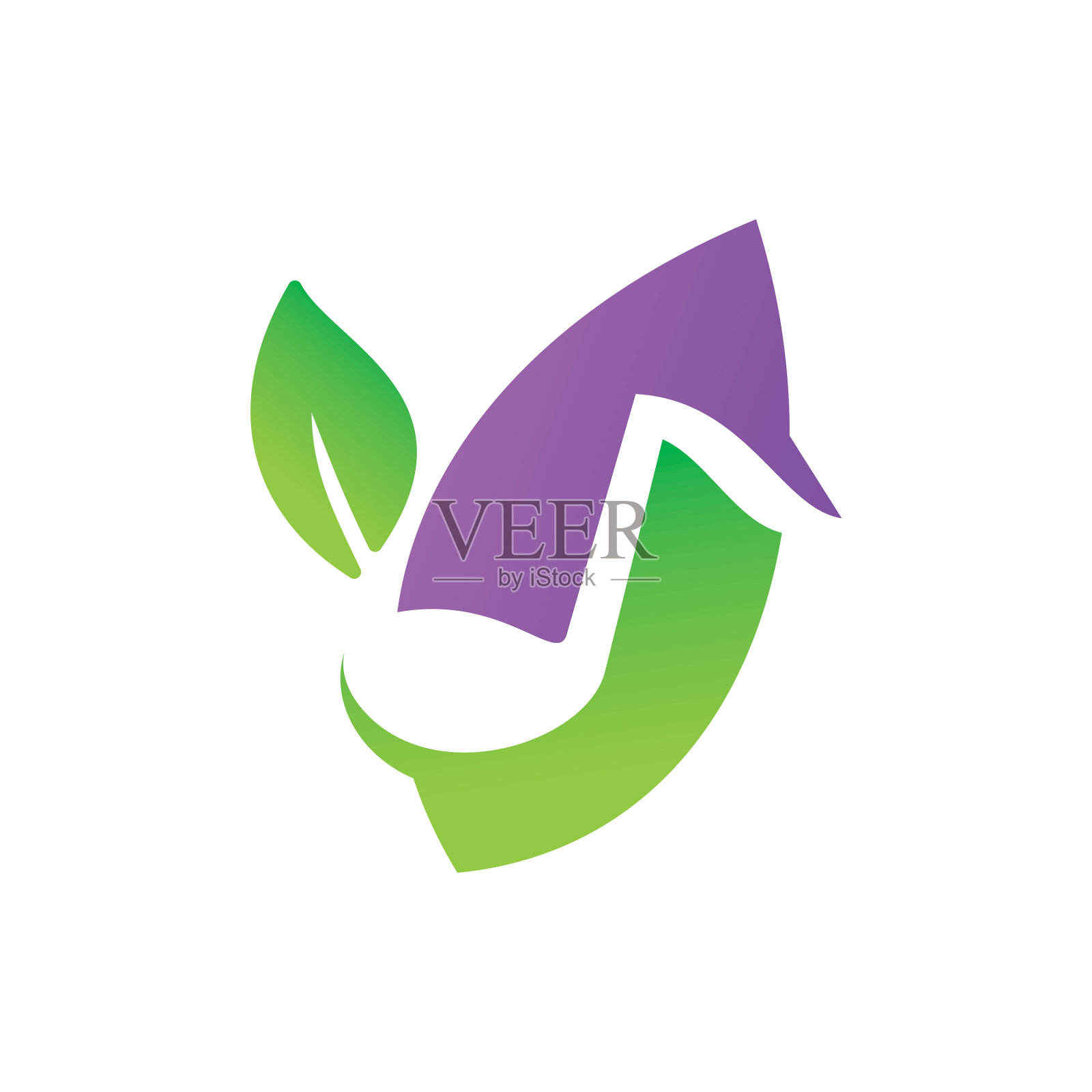 叶子标志设计模板集设计元素图片