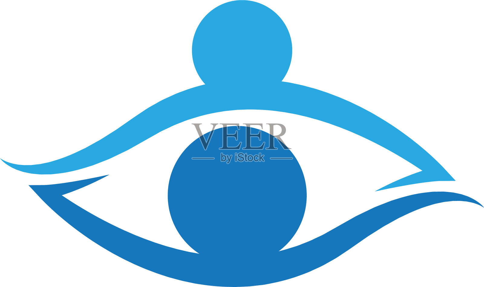 眼部护理标志设计设计元素图片