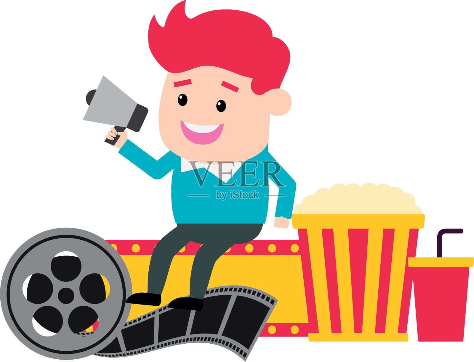 电影制作的人设计元素图片