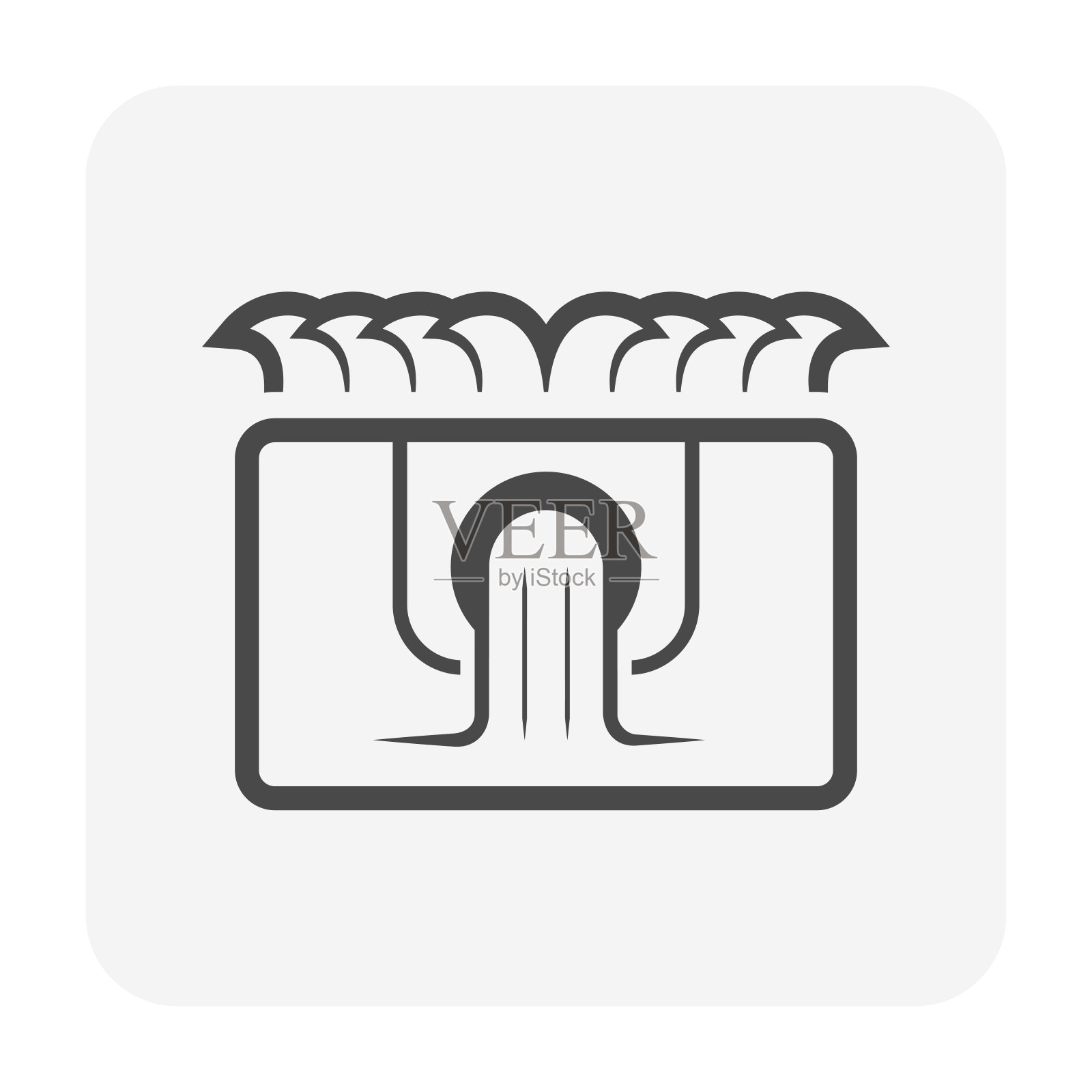 花园排水图标图标素材