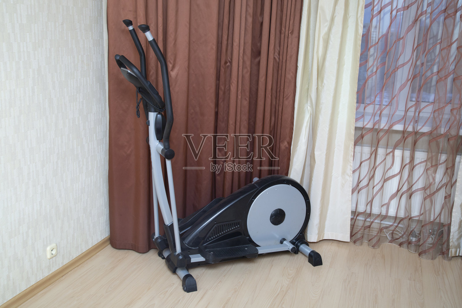 家庭健身器材。照片摄影图片