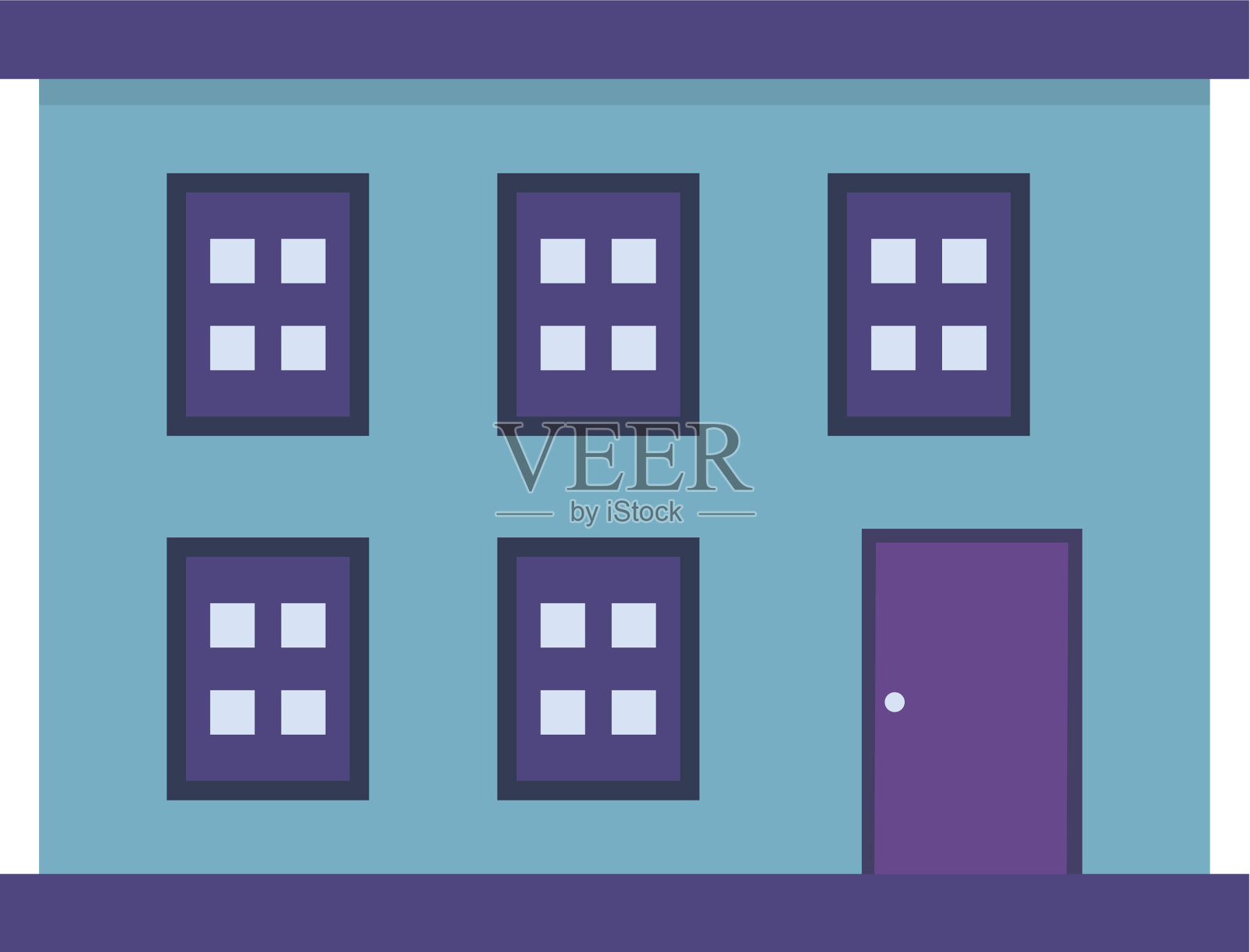 大厦的图标设计元素图片