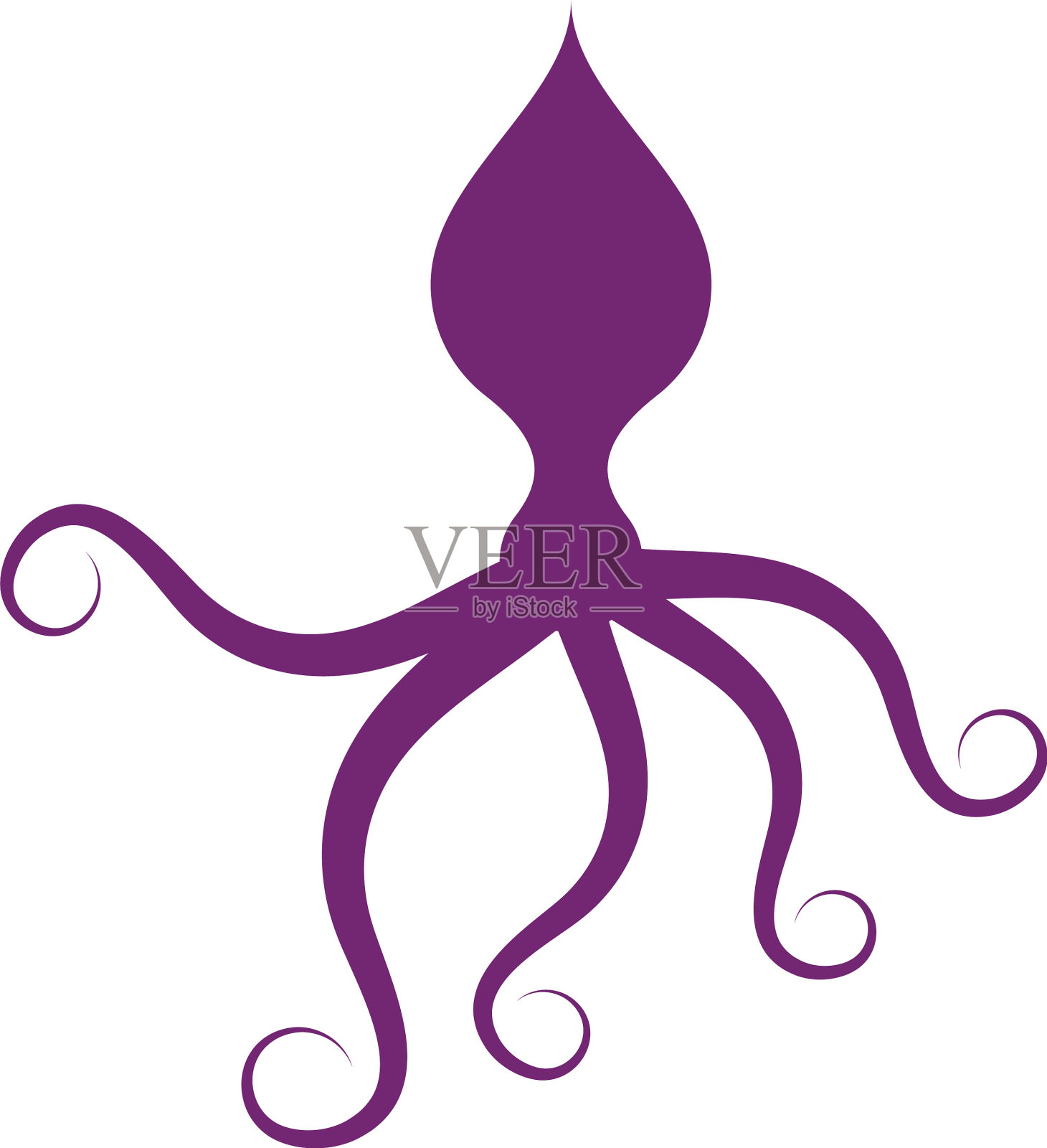 章鱼图标设计元素图片