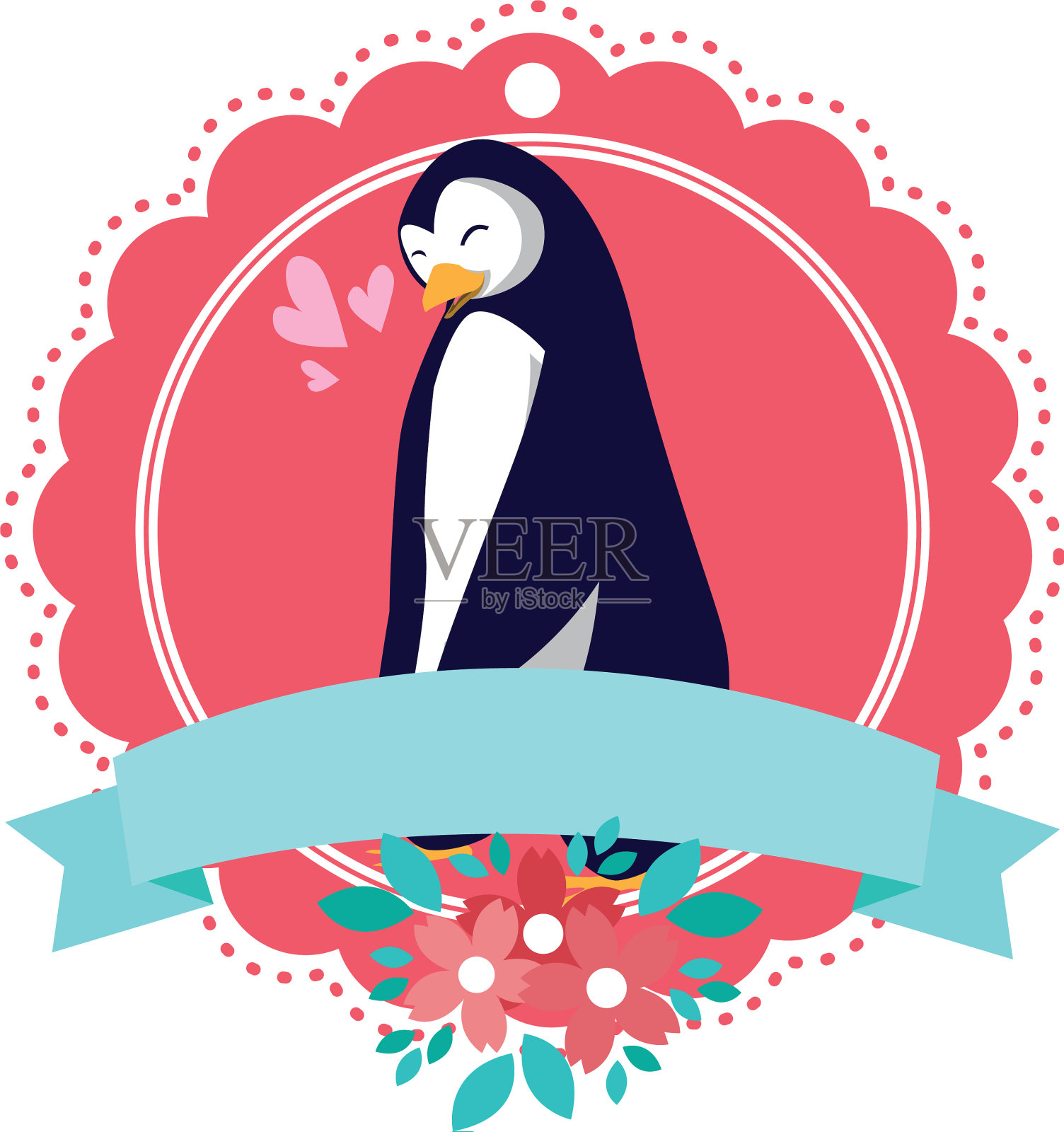 可爱的卡通动物设计元素图片