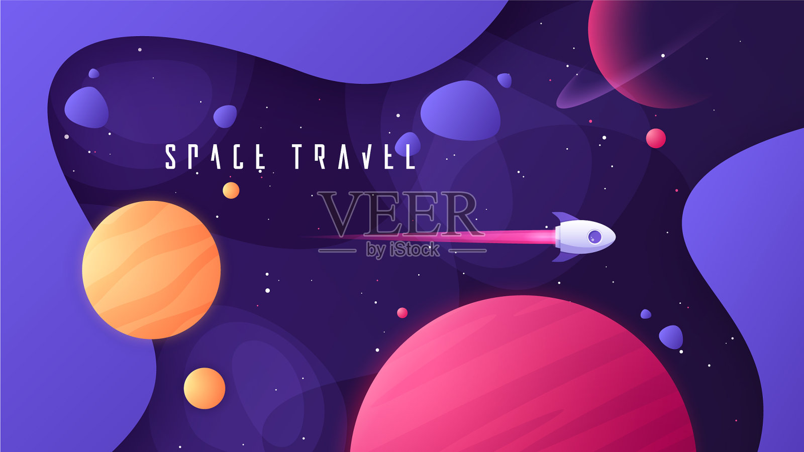 关于外层空间设计模板素材