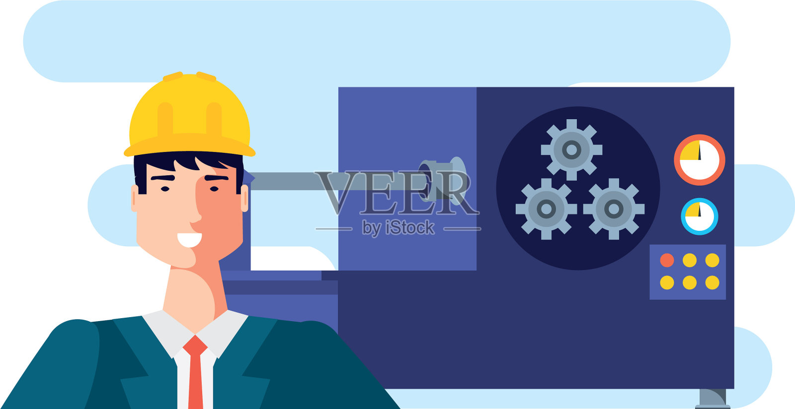 孤立的化身专业工作者设计设计元素图片