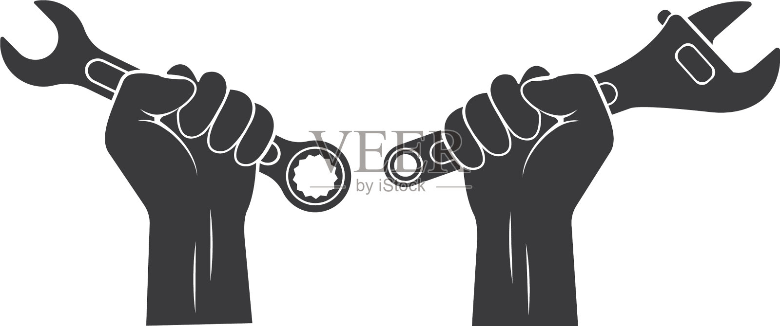 扳手图标汽车服务设计元素图片