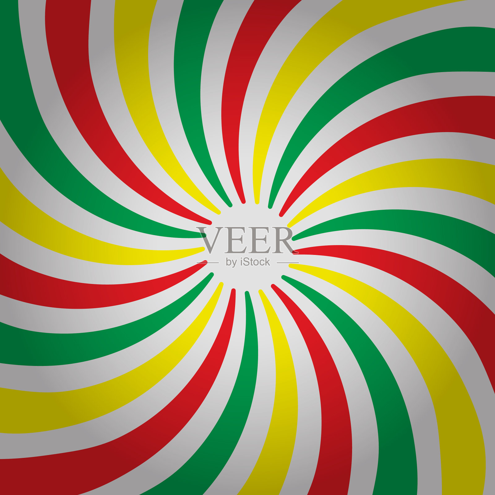 摘要多色三色条纹螺旋插画图片素材