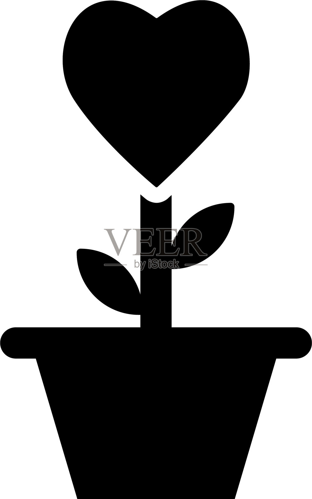 爱植物的生长设计元素图片