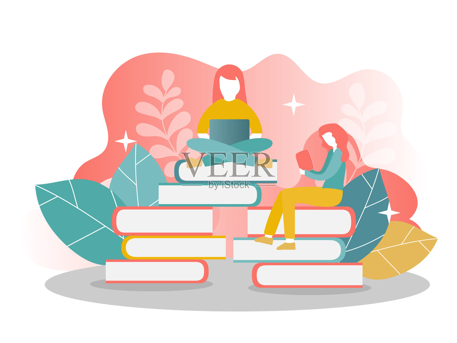 登陆页面模板的在线教育现代化设计模板素材