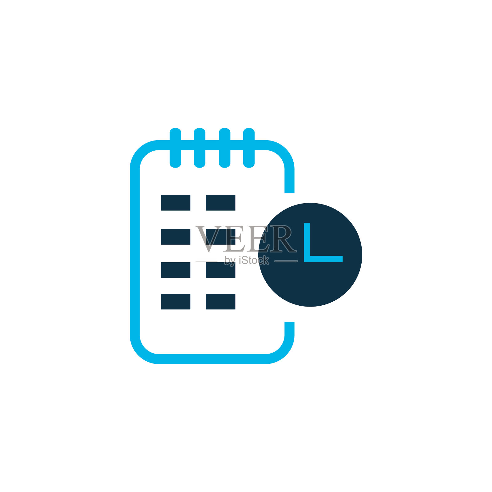 长期计划图标彩色符号溢价设计元素图片