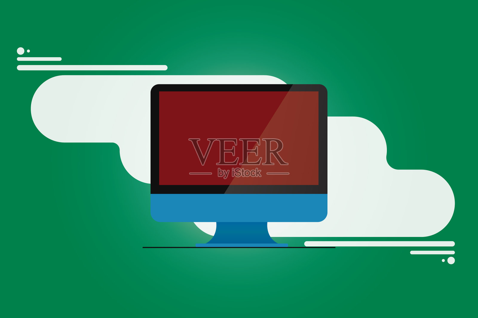 为广告设计业务空拷贝空格文字插画图片素材