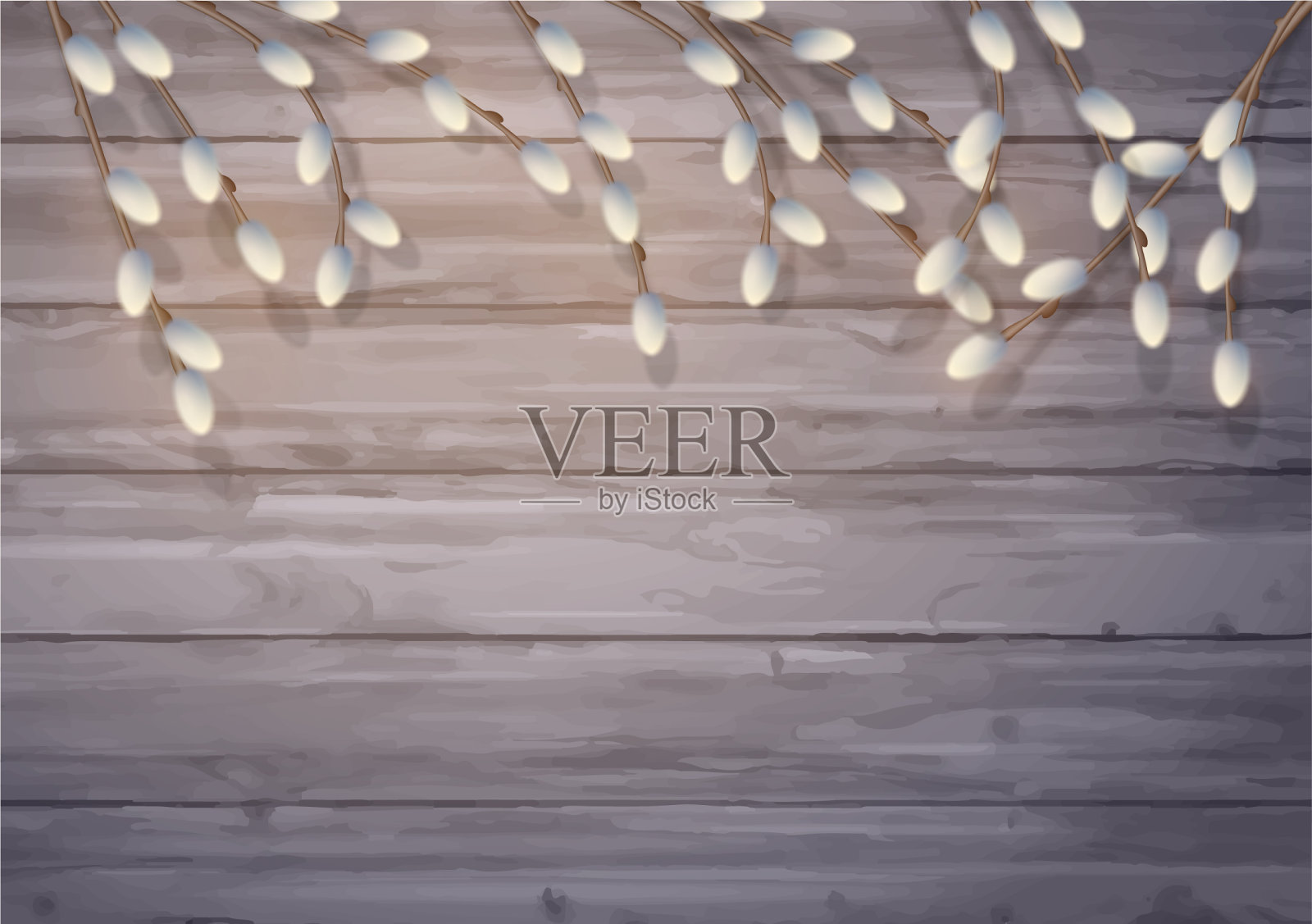 春天的背景插画图片素材