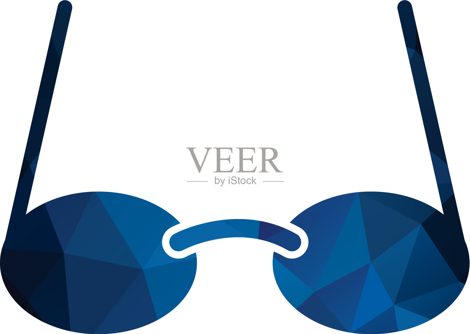 眼镜图标设计元素图片