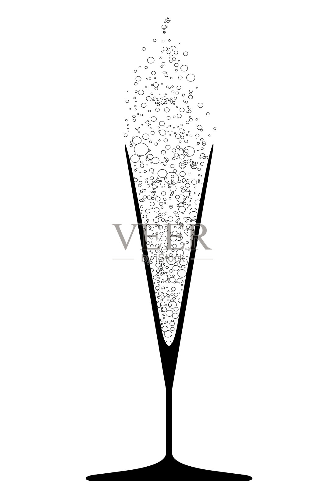 v形的玻璃插画图片素材