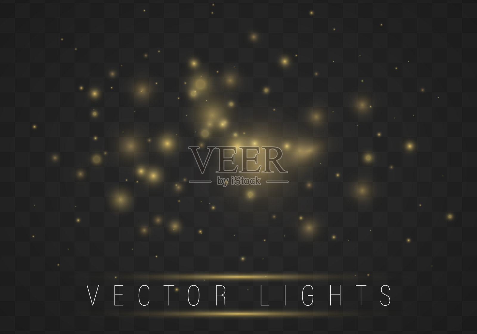 尘埃白色圣诞节插画图片素材