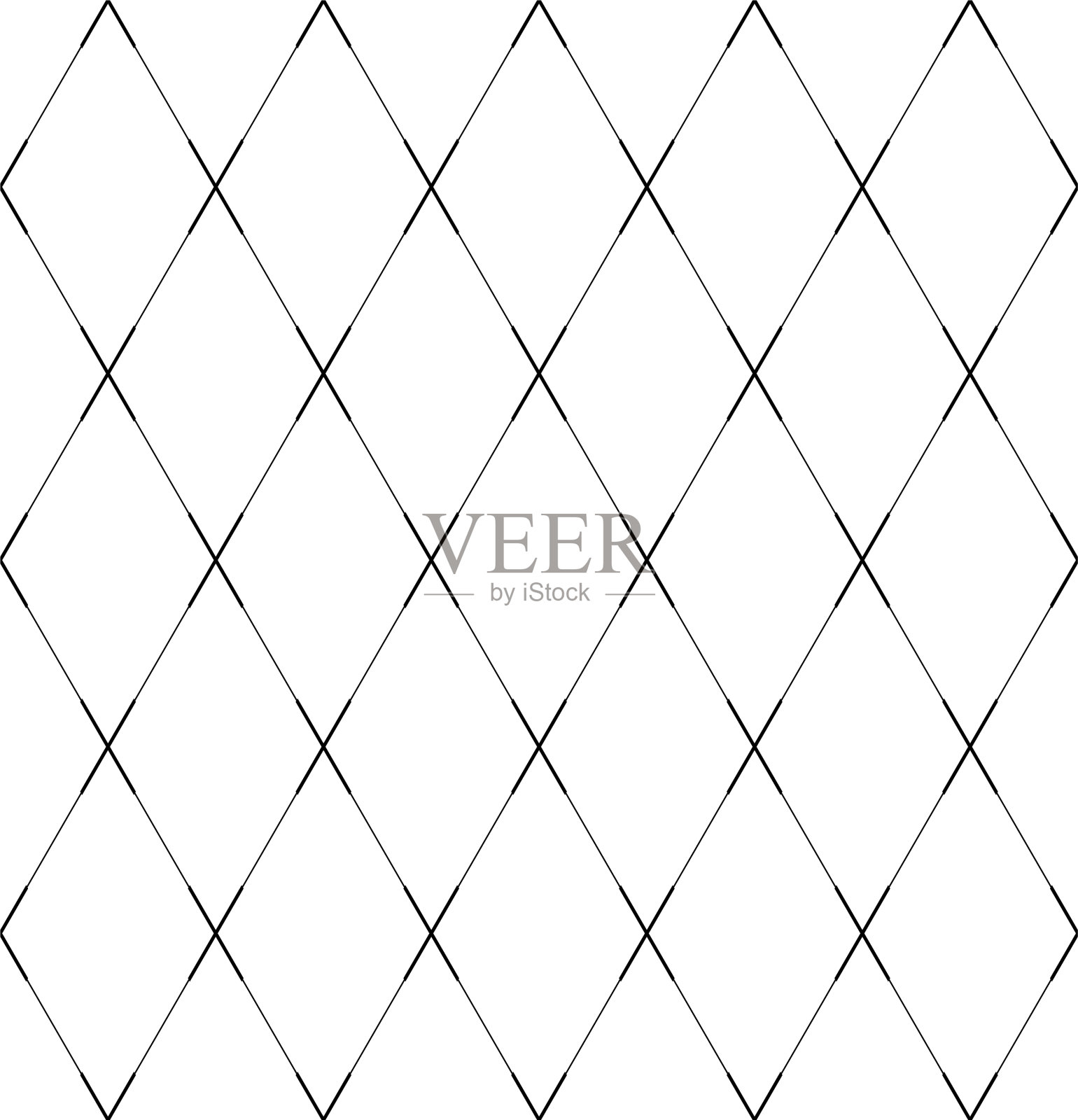 无缝的钻石模式插画图片素材