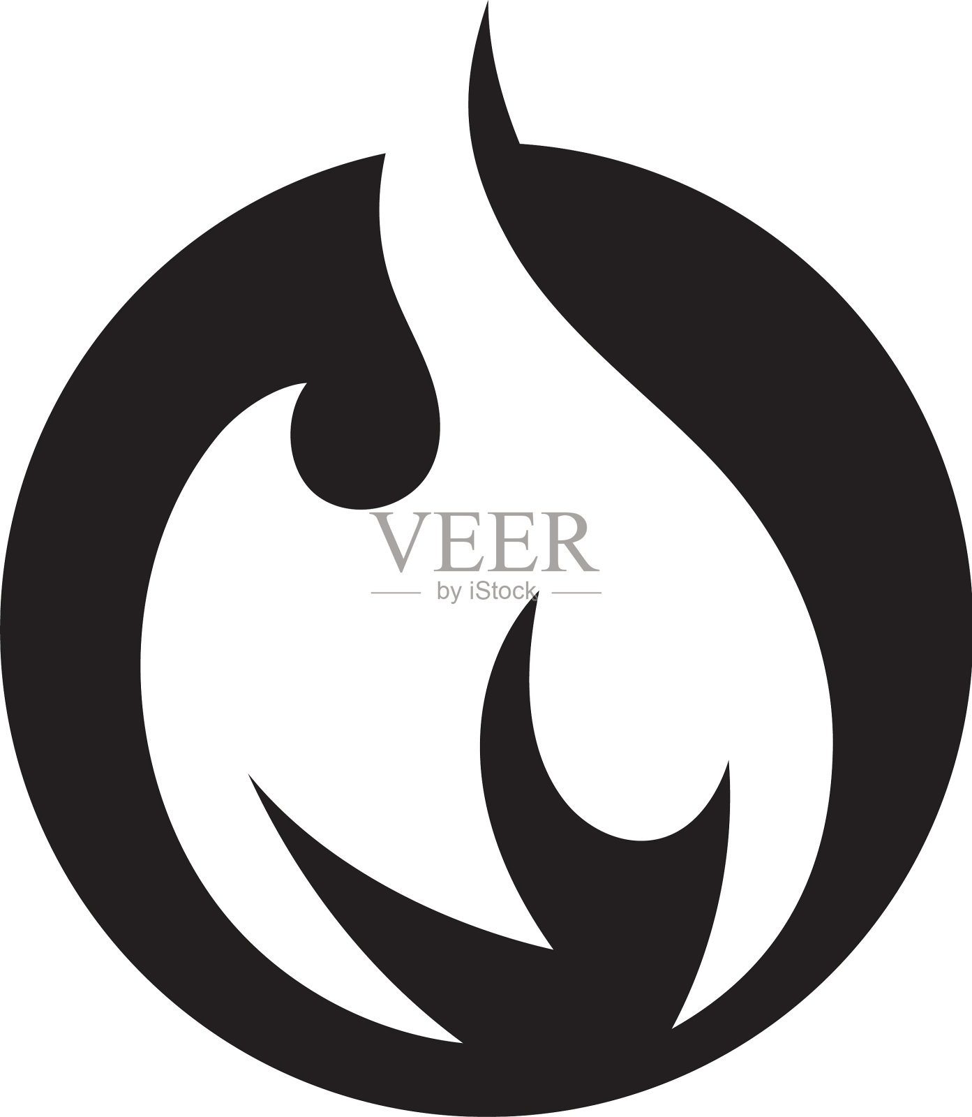 火的火焰图标素材