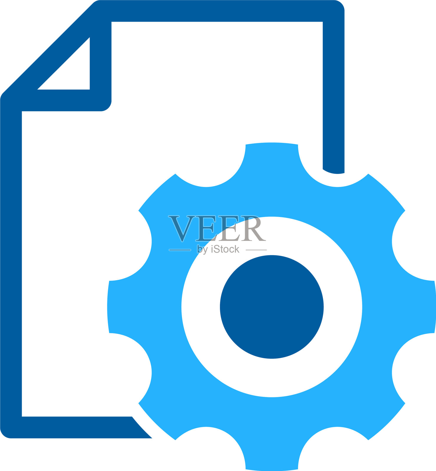 齿轮报告标志图标设计图标素材