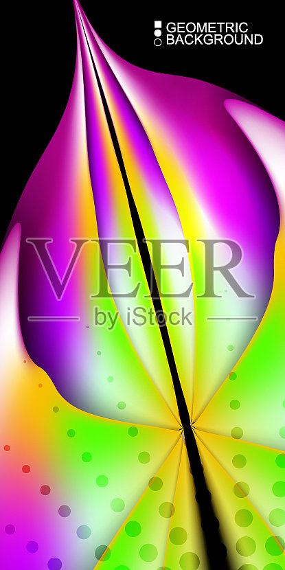 几何色彩抽象背景插画图片素材