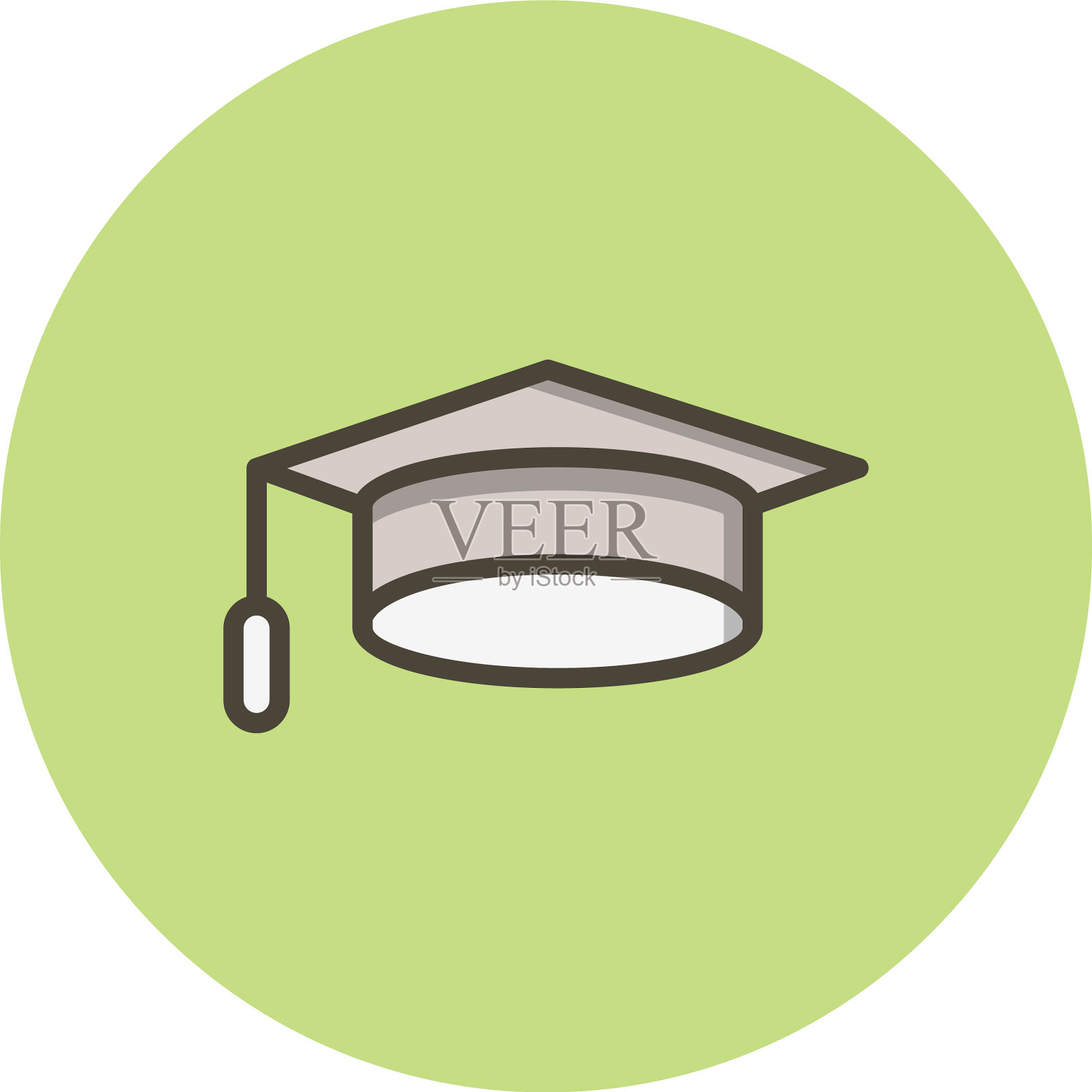 毕业帽图标插画图片素材