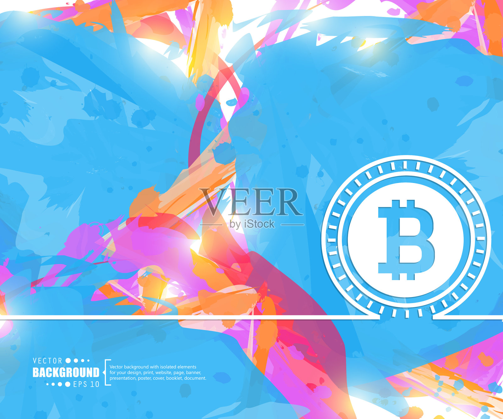 抽象创意概念线画插画图片素材